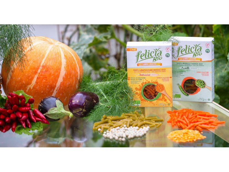 La pasta Felicia bio gluten free approda a Cibus