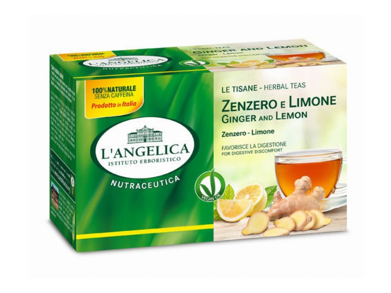 L'Angelica presenta la Tisana zenzero e limone