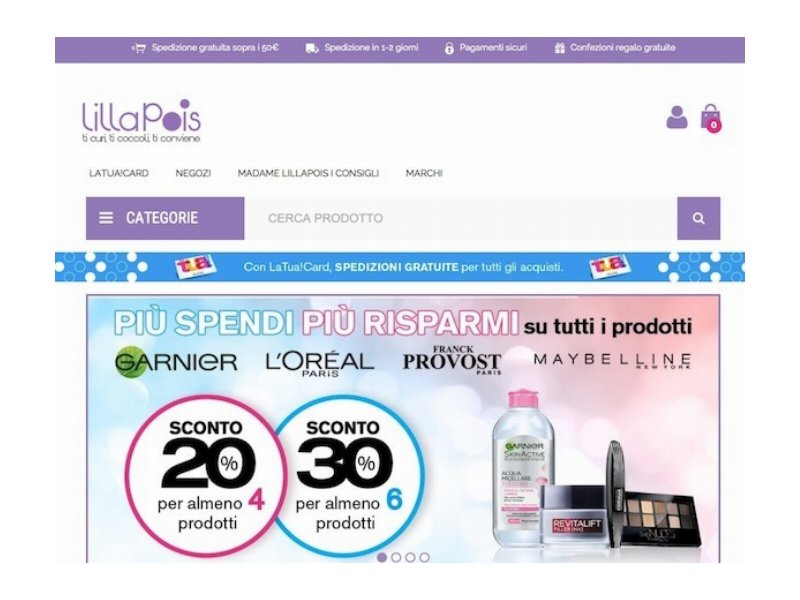 Lillapois sbarca sul web