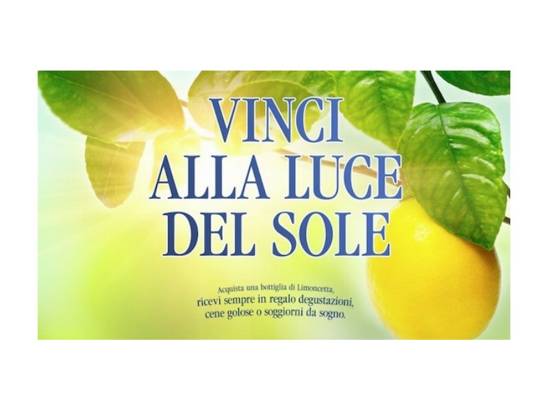 Limoncetta di Sorrento: parte la campagna "Vinci alla luce del sole"