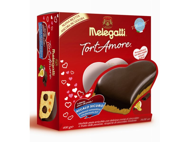 Melegatti propone una torta per San Valentino