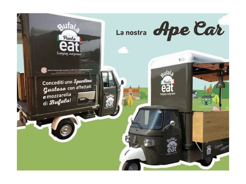 Nasce "Bufala punto Eat", il franchising italiano dello street food