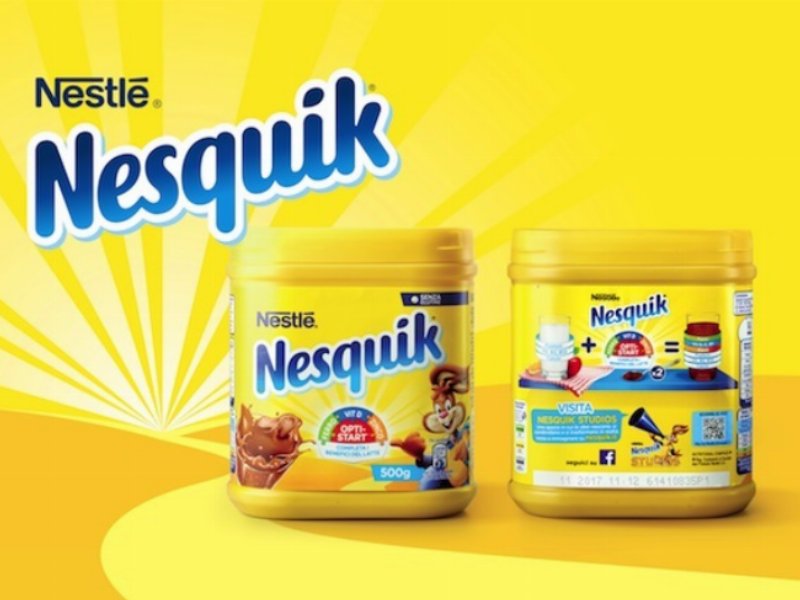 Nesquik torna con un nuovo design