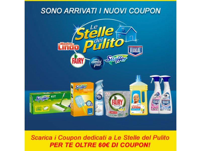 P&G e Klikkapromo-Pazzi per le Offerte lanciano una campagna di couponing digitale