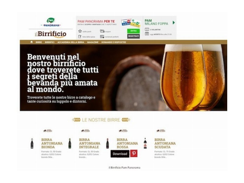 Pam Panorama presenta il nuovo portale sul mondo della birra