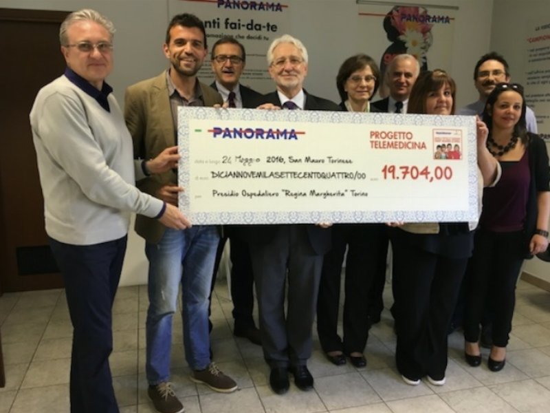 Panorama sostiene l’Ospedale Regina Margherita di Torino