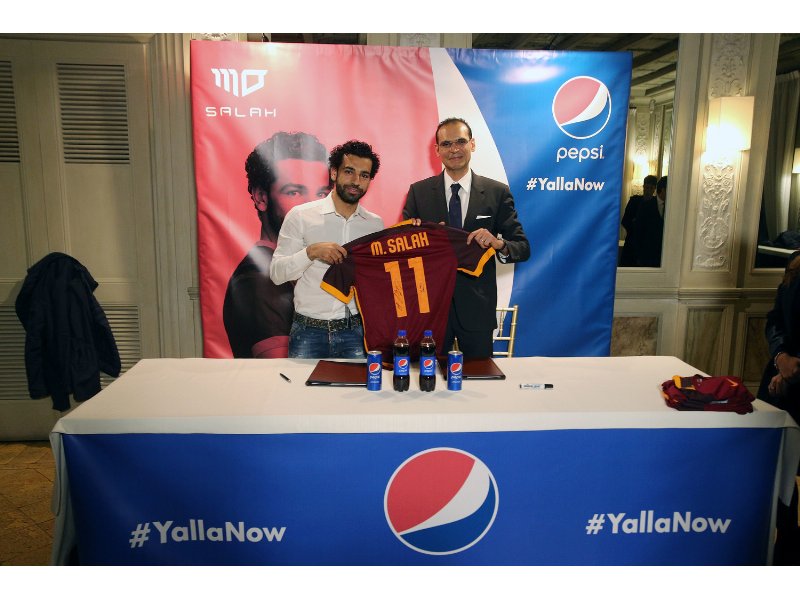 Pepsi-Cola sceglie Mohamed Salah come nuovo brand ambassador