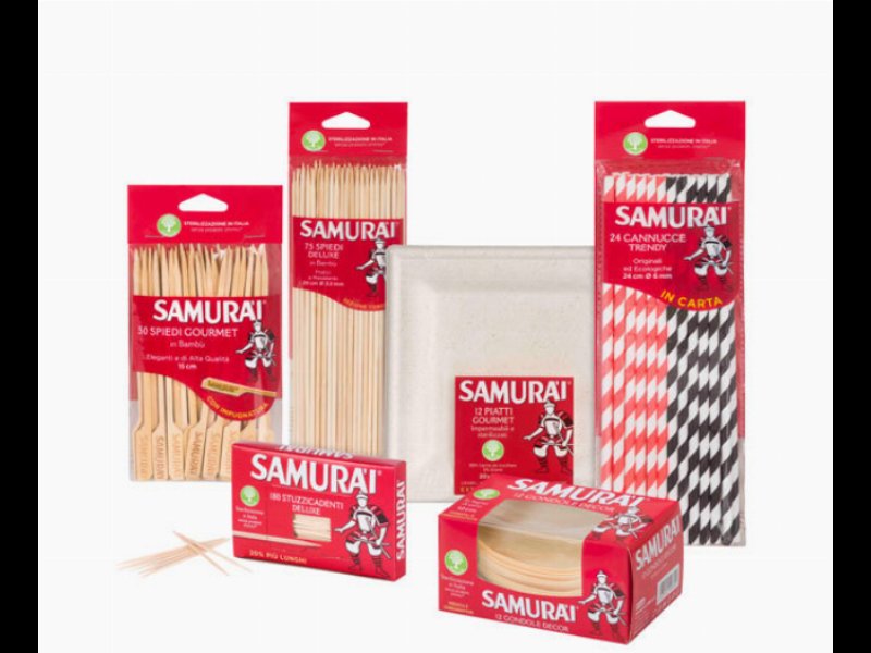 Samurai presenta la nuova gamma di prodotti food