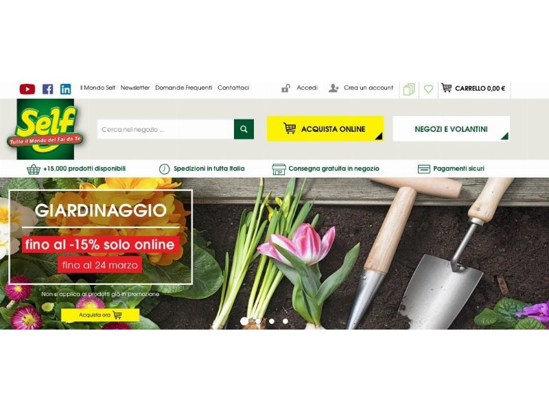 Self festeggia l’anniversario con un'iniziativa promozionale