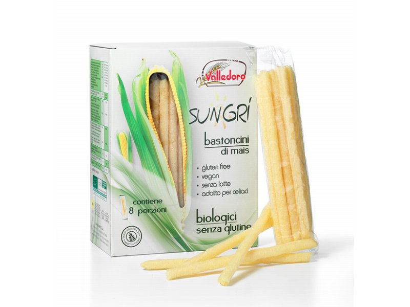 Sungri Valledoro presenta il nuovo bastoncino di mais gluten free