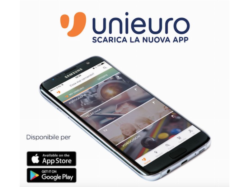 Unieuro lancia la nuova App