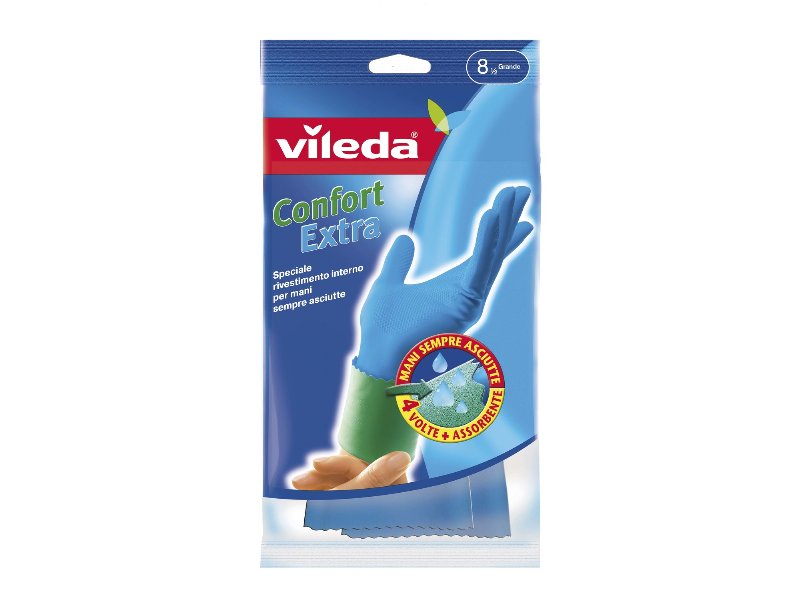 Vileda propone i Guanti Confort Extra