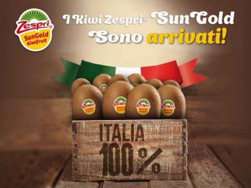 Zespri® SunGold arriva sugli scaffali