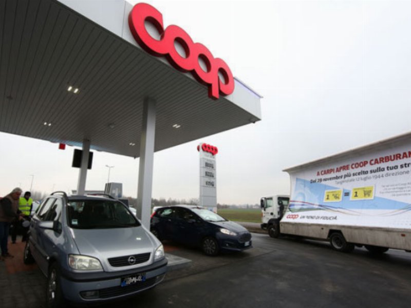 Apre a Carpi (MO) una nuova stazione di carburanti a marchio Coop