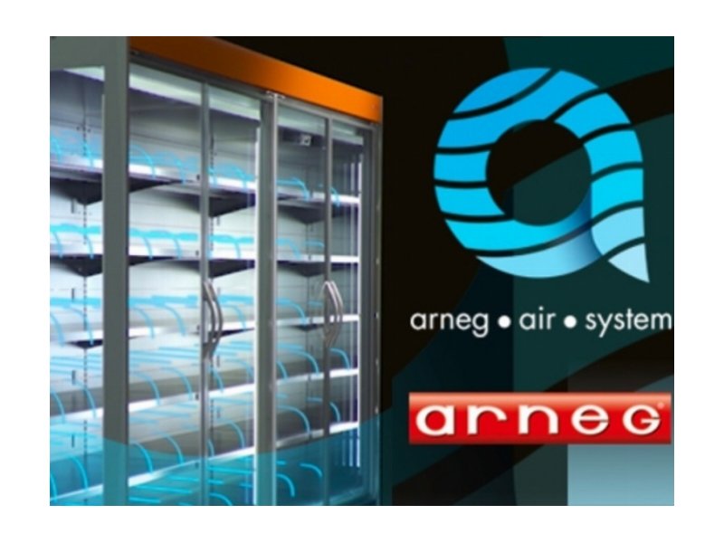 Arneg sviluppa nuova tecnologia Air System per mobili frigoriferi