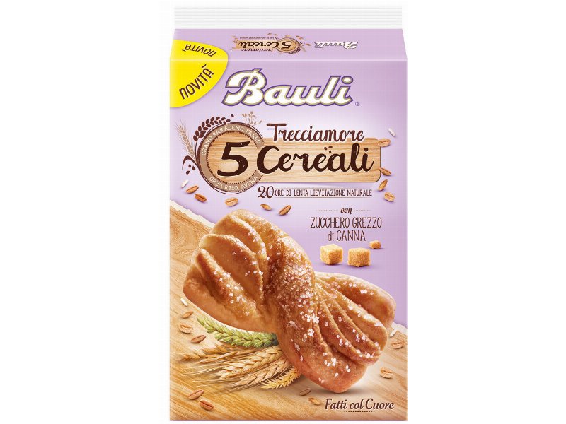 Bauli presenta Trecciamore 5 Cereali