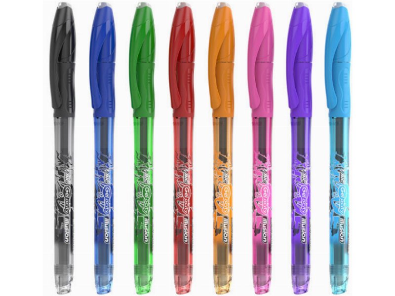 BIC lancia la penna cancellabile Gelocity Illusion