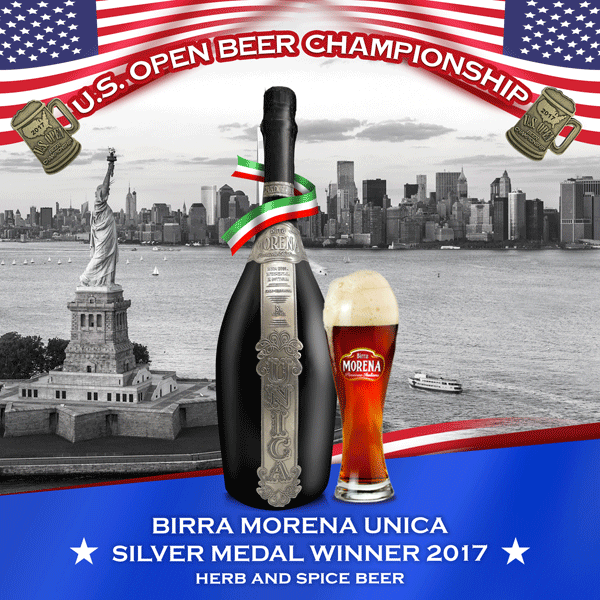 Birra Morena premiata negli Usa