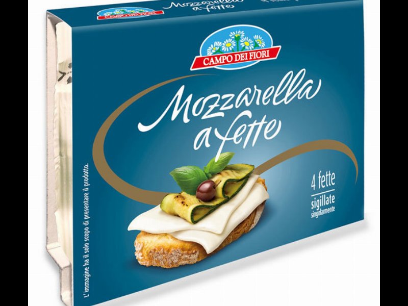 Campo dei Fiori presenta la Mozzarella a fette