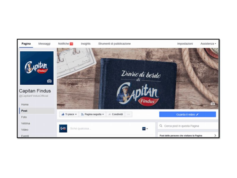 Capitan Findus debutta sui social