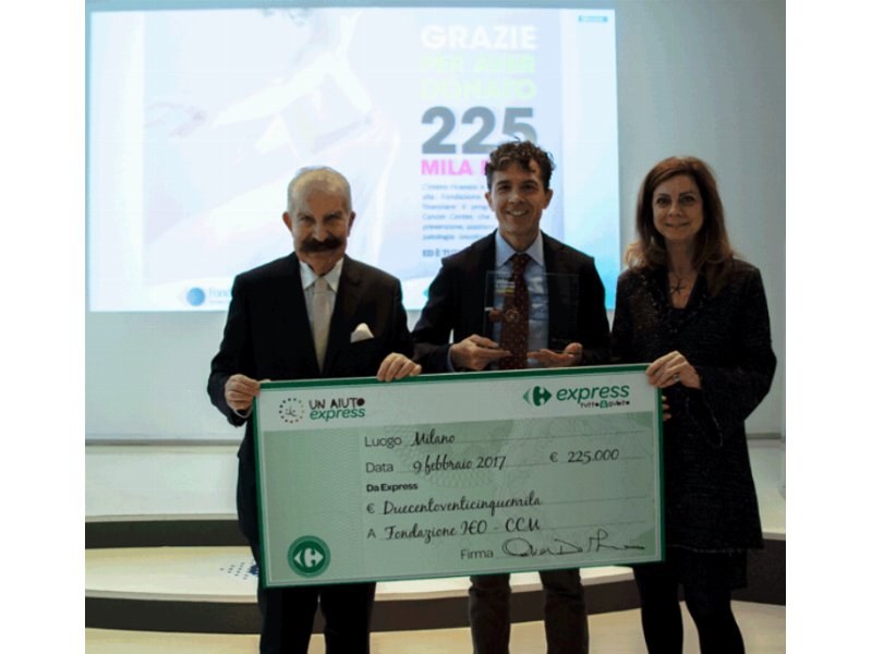 Carrefour sostiene il progetto Women's Cancer Center