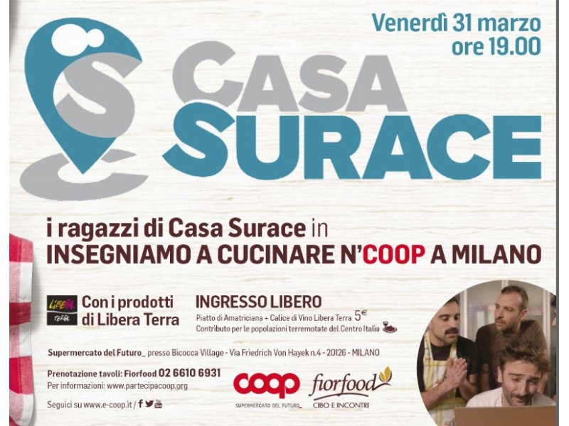 Casa Surace al supermercato del futuro Coop