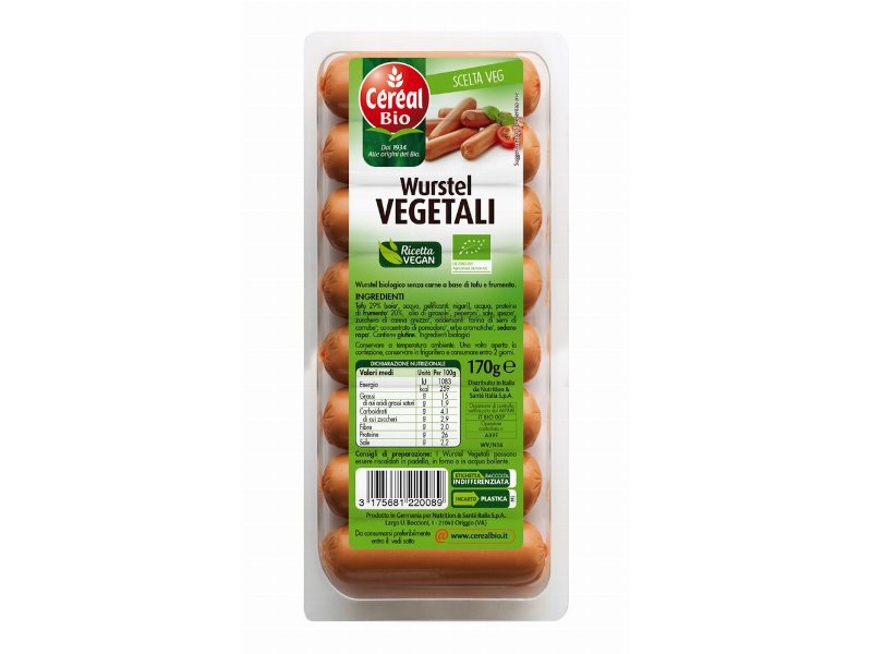 Céréal lancia i Wurstel Vegetali