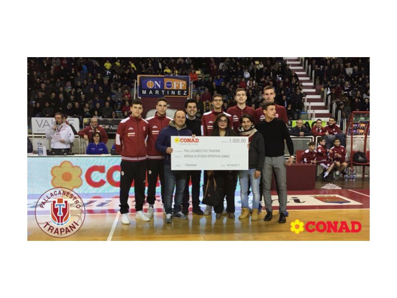 Conad Sicilia scende in campo con la Pallacanestro Trapani