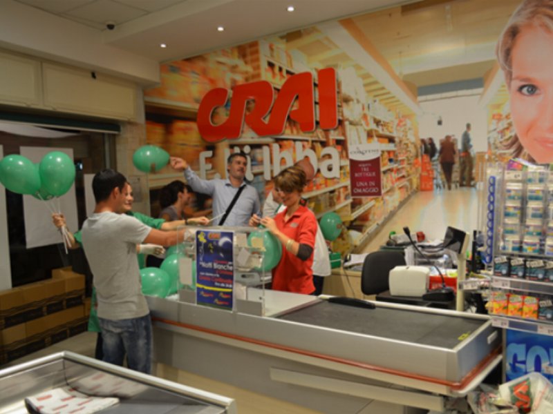 Crai raggiunge quota 3,6% nel mercato del food & drug