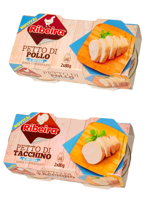 Da Frinsa, due novità di pollo e tacchino al naturale