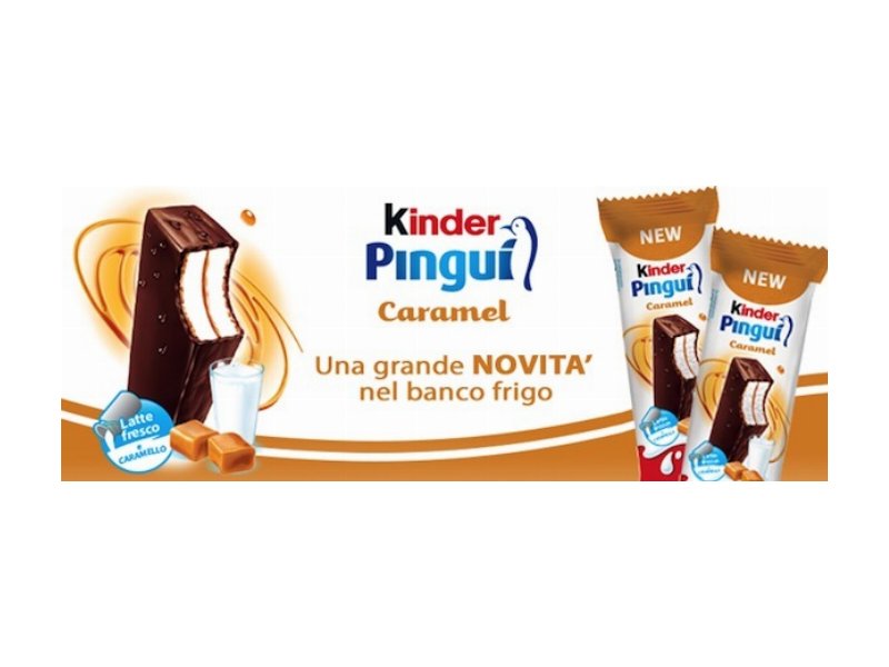 Ferrero presenta Kinder Pinguì Caramel