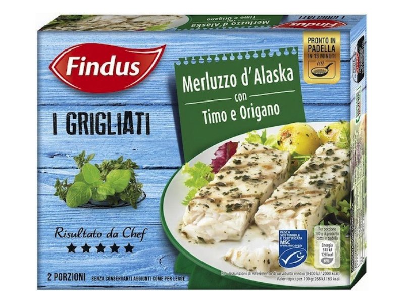 Findus lancia la linea i Grigliati