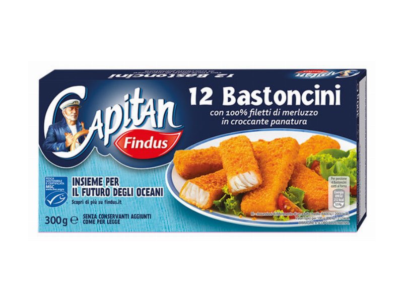 Findus propone i primi prodotti con il marchio blu di pesca sostenibile e certificata MSC