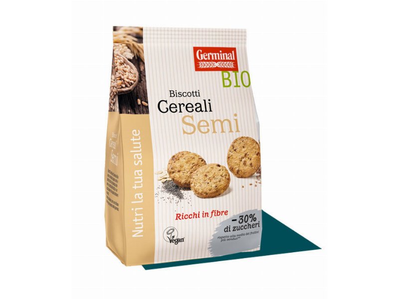 Germinal Bio presenta i biscotti "Less Sugar, More Taste"