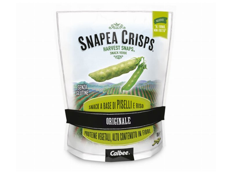 In arrivo Snapea Crisps, il nuovo snack 100% naturale