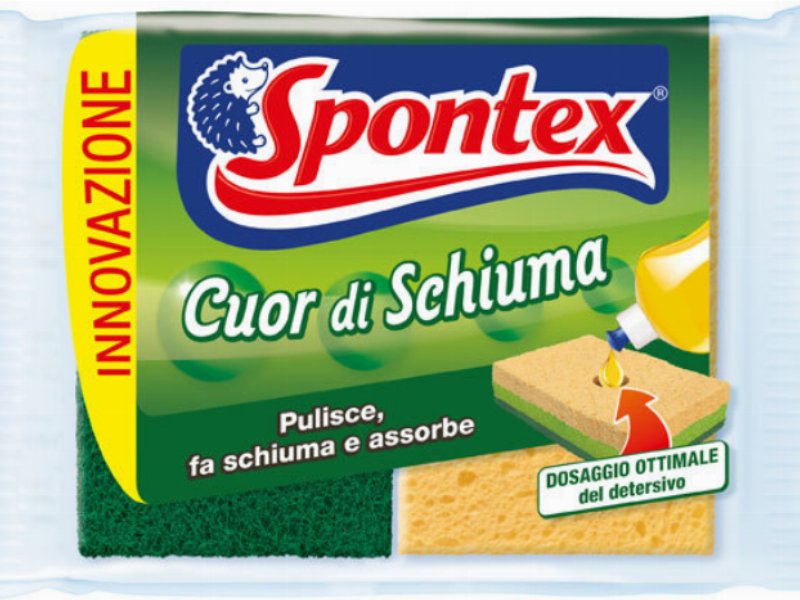 In arrivo Spontex Cuor di schiuma