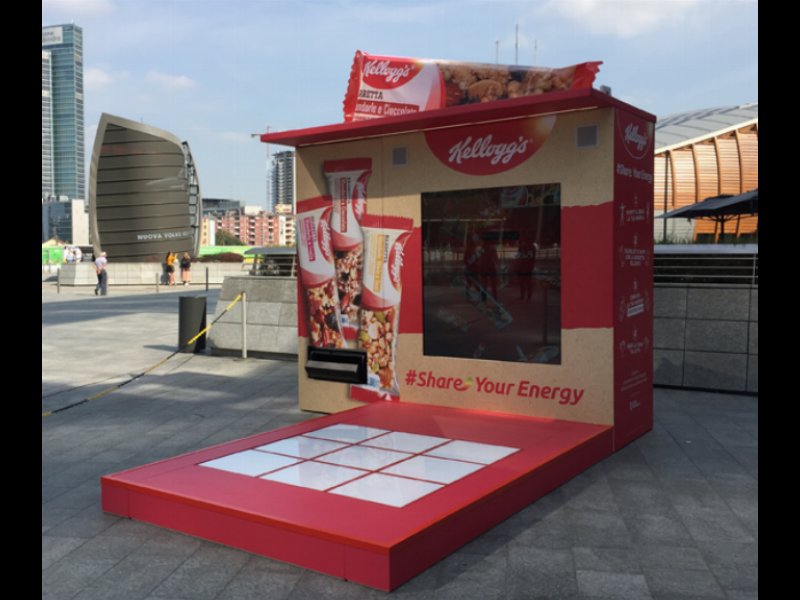 Kellogg's Barrette in tour nelle piazze