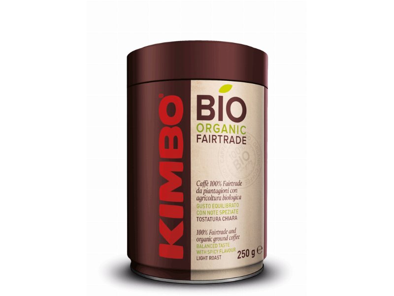 Kimbo presenta Kimbo Bio Organic Fairtrade