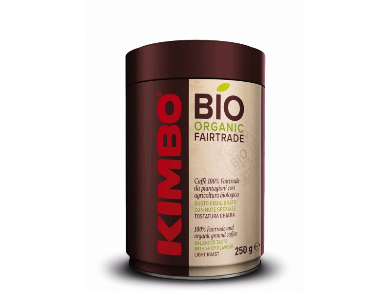 Kimbo presenta Kimbo Bio Organic Fairtrade