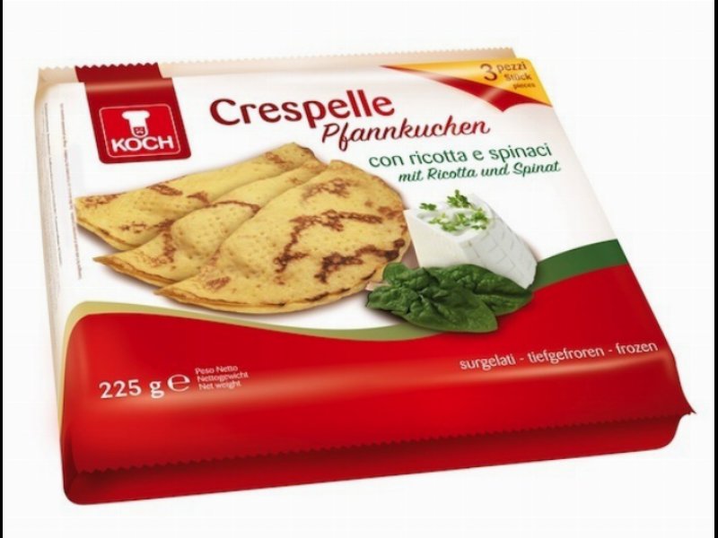 Koch presenta le crespelle già pronte