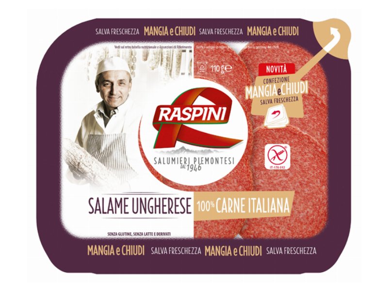 La linea Mangia & Chiudi Raspini Salumi si amplia