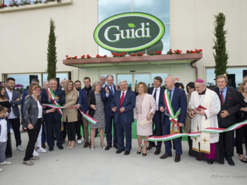 La societa’ Agricola Guidi inaugura il nuovo stabilimento Albisole