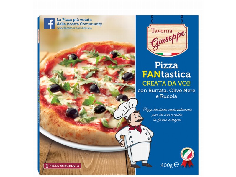 Lidl Italia presenta la nuova “Pizza FANtastica”