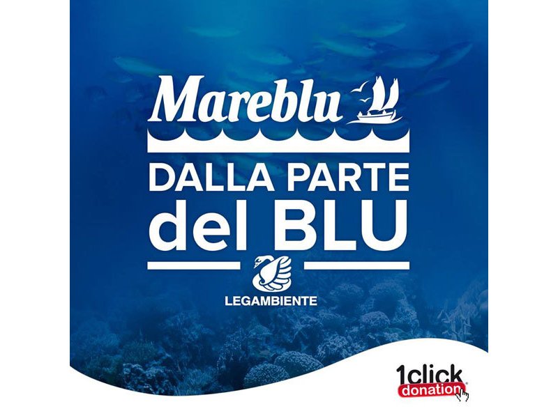 Mareblu lancia una campagna online a favore di Legambiente