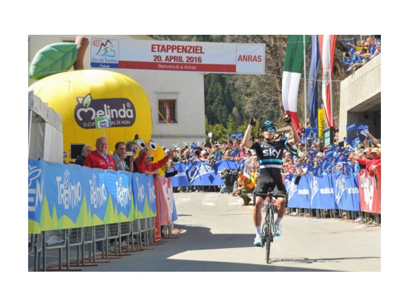 Melinda porta il Tour of The Alps in Val di Non