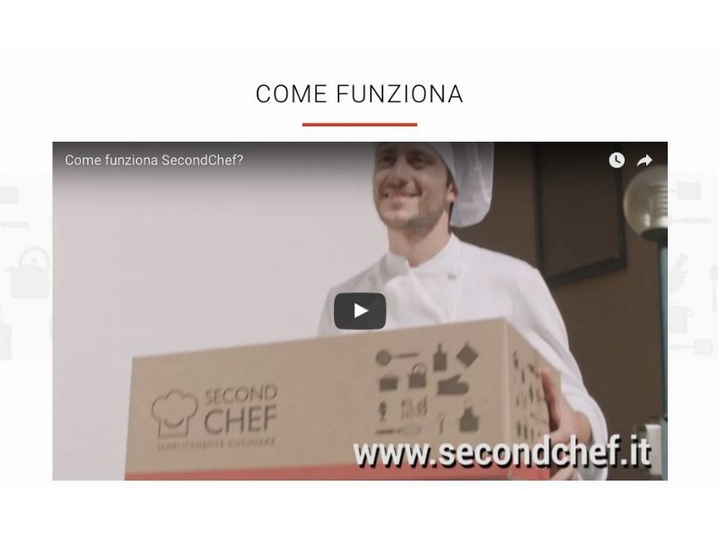  Nasce in Italia Secondchef e apre un nuovo mercato