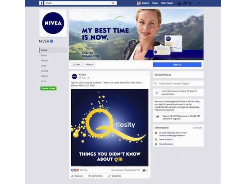 Nivea lancia una nuova digital strategy internazionale