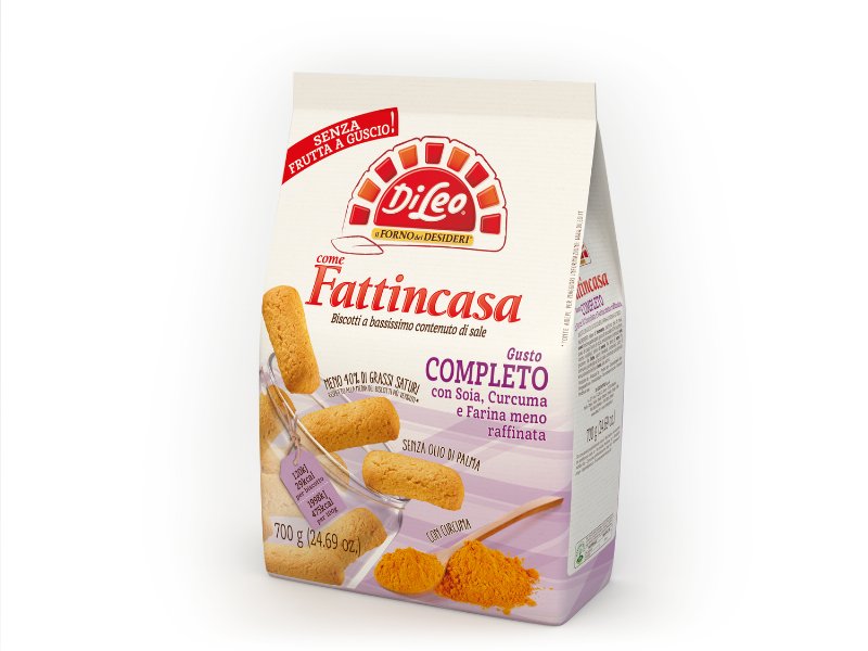 Nuovi Fattincasa gusto completo con soia e curcuma