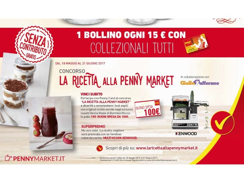 Penny Market avvia una partnership con Giallo Zafferano