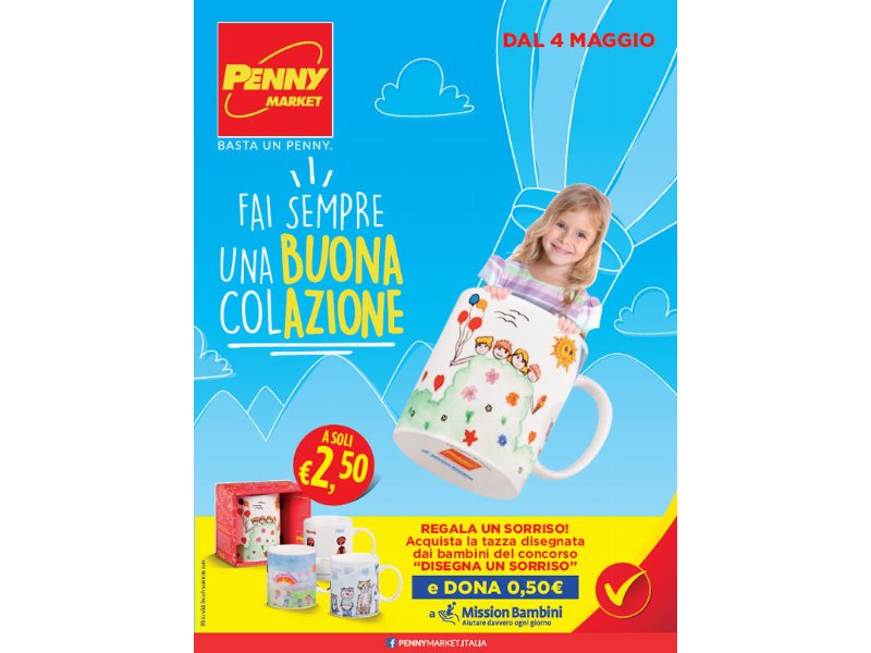 Penny Market sostiene la fondazione Mission Bambini